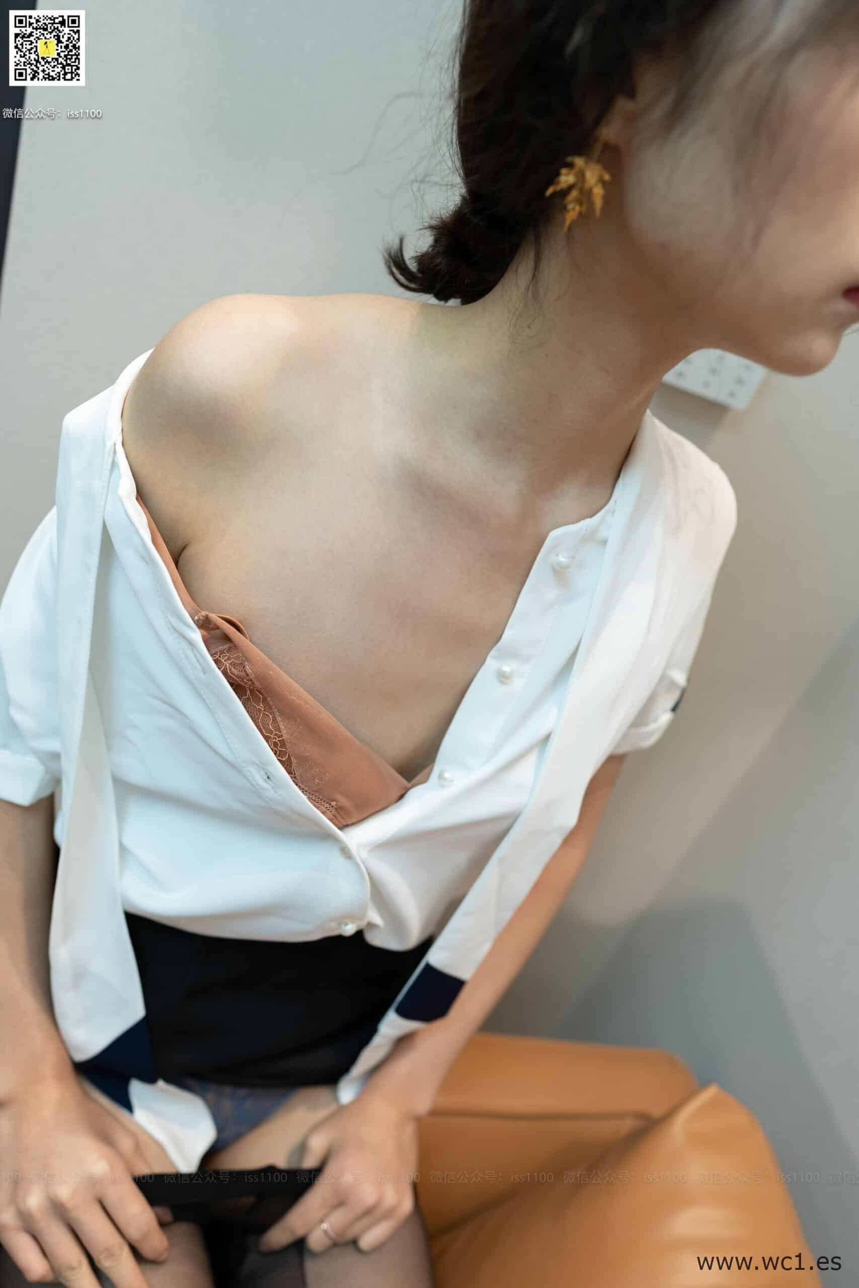 【ISS系列】文婷《正装黑丝》